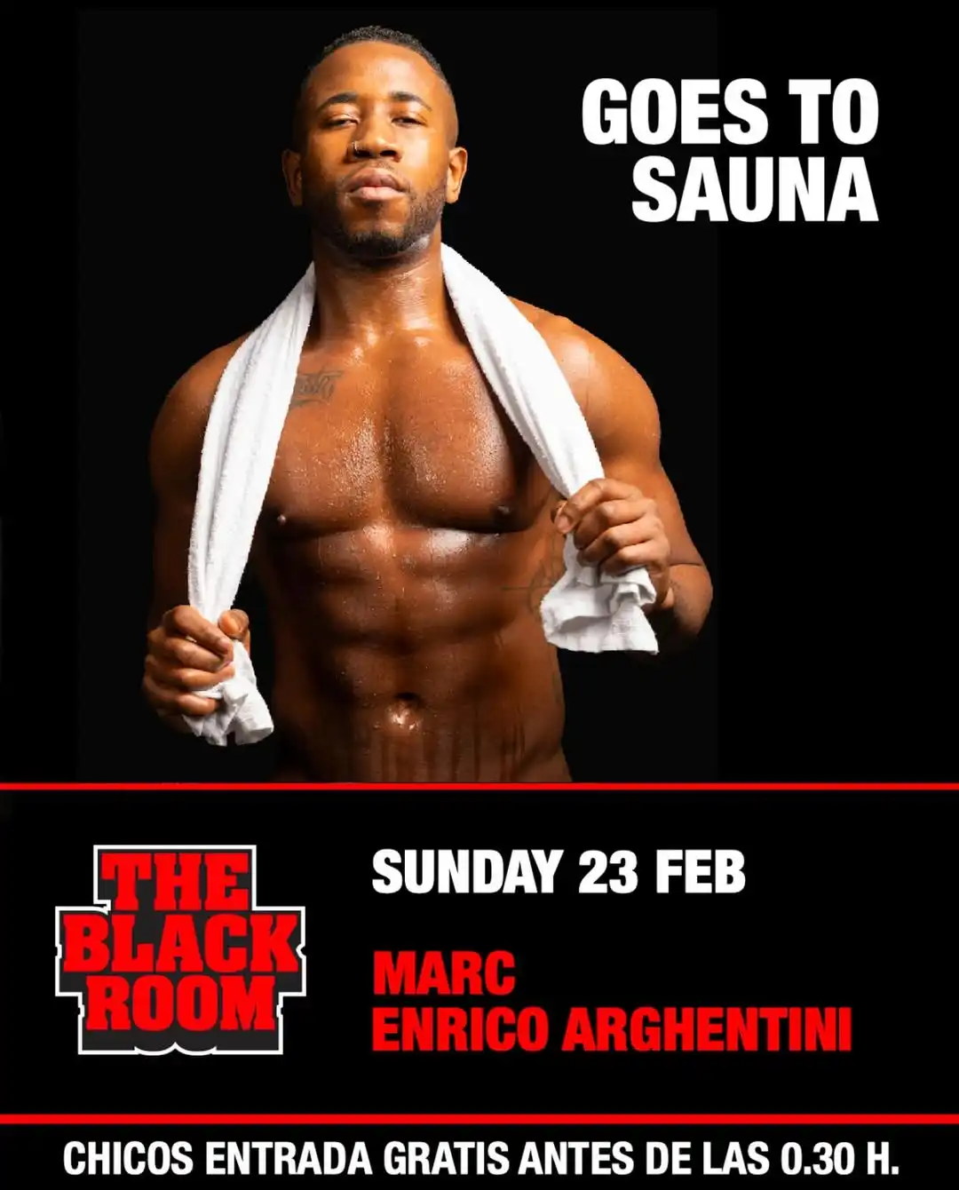 Goes to Sauna