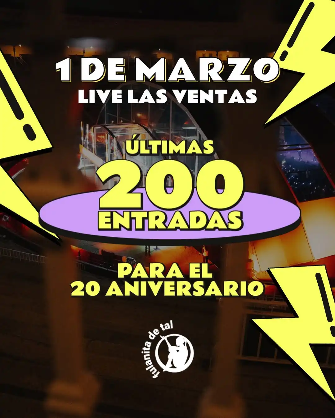 20º aniversario de Fulanita de Tal