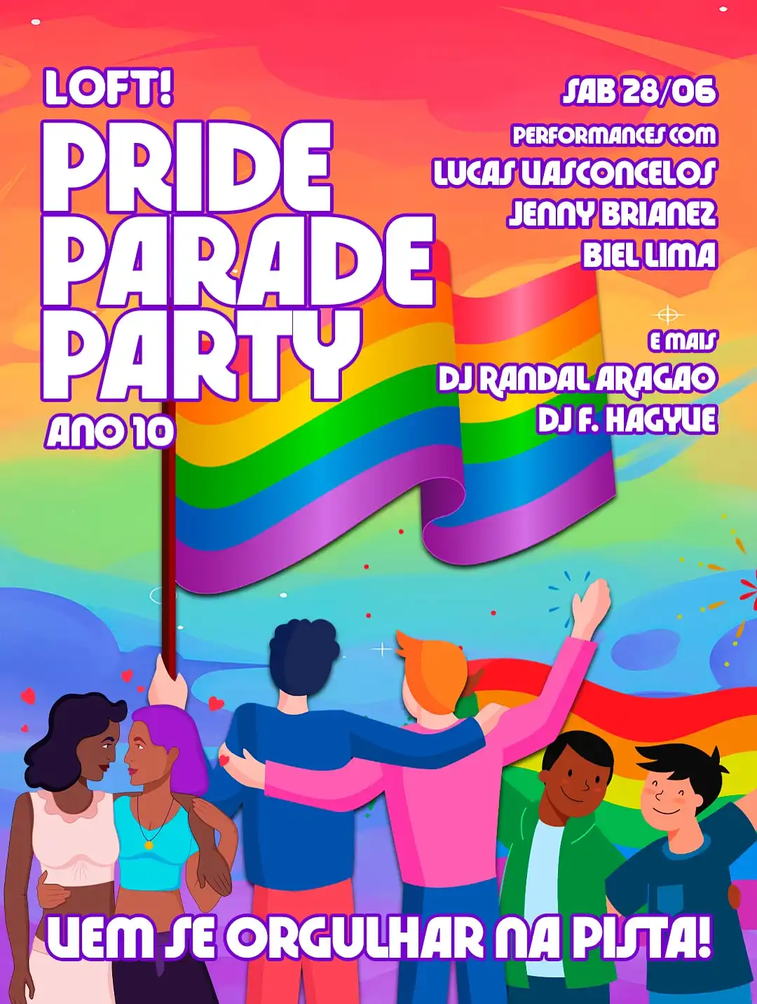 Pride Parade Party