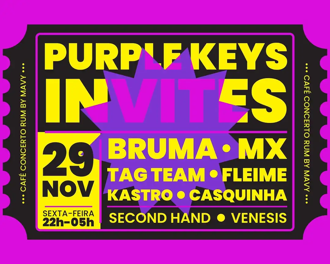PURPLE KEYS INVITES #1