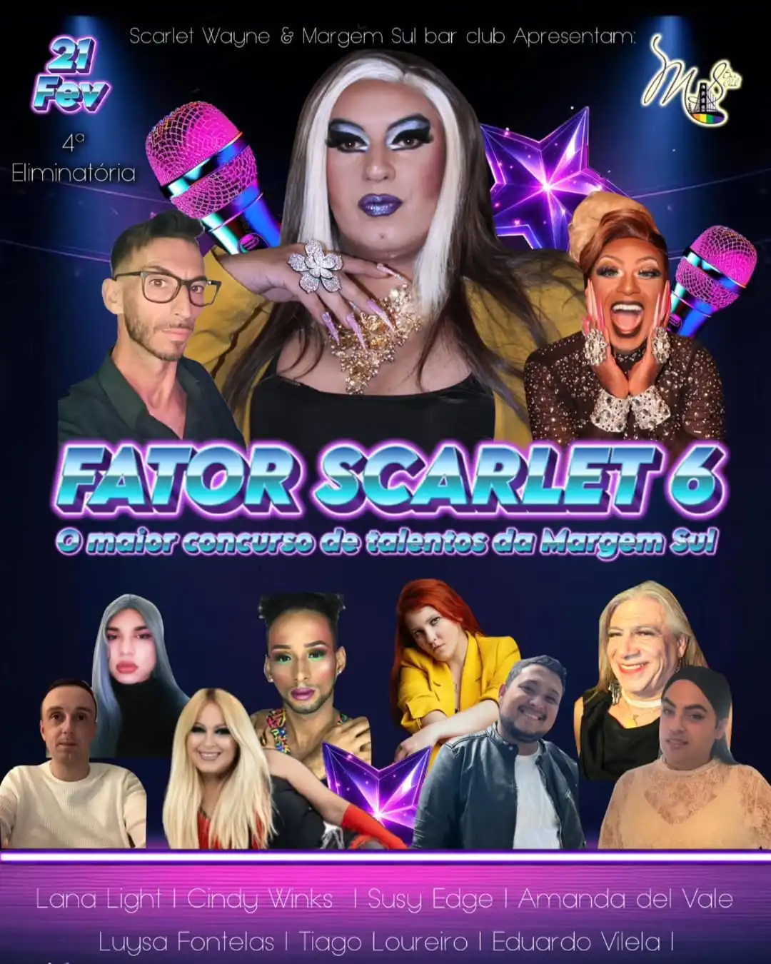 FATOR SCARLET 6