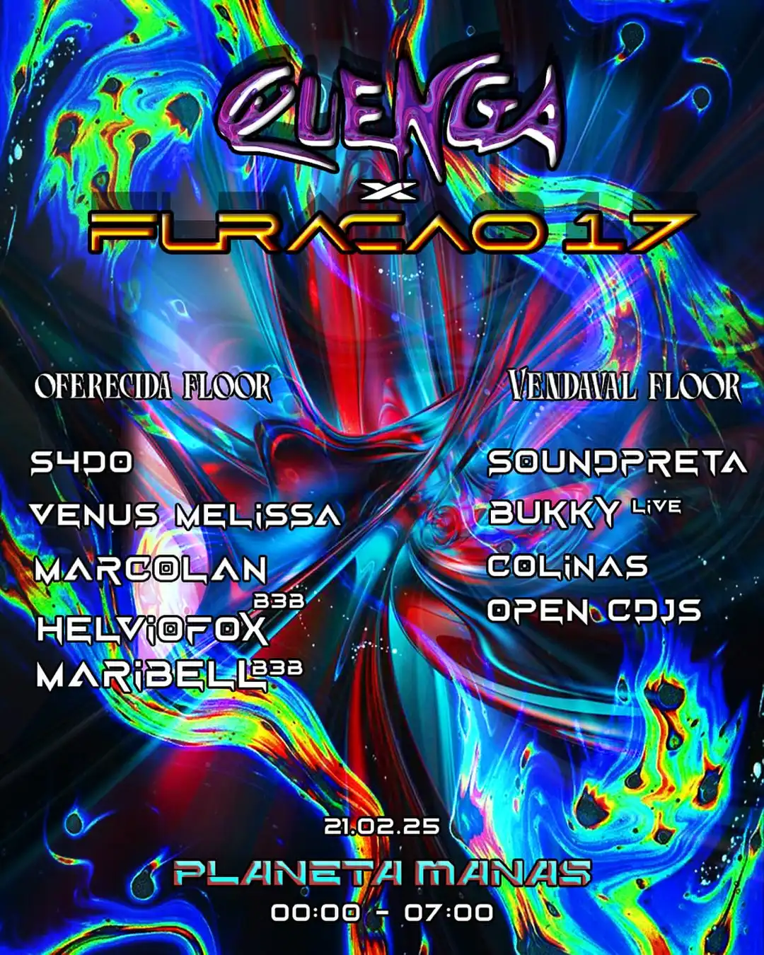 QUENGA x Furacão 17