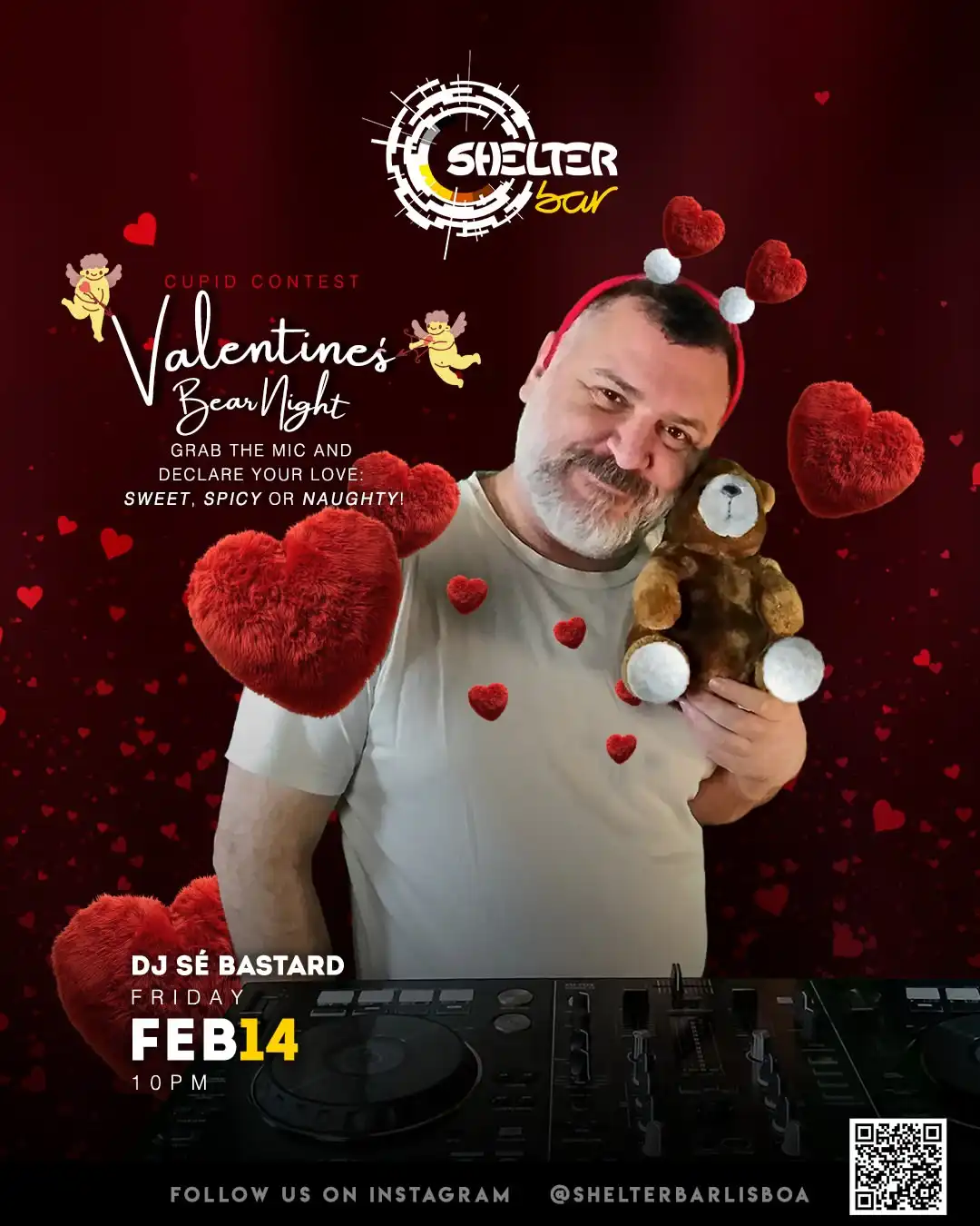 Valentines Bear Night