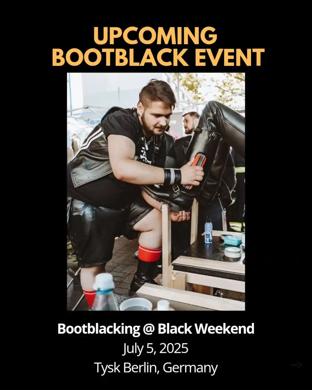 Bootblacking @ Black Weekend